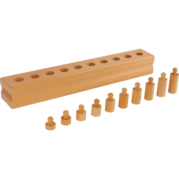 Montessori Bloc avec Cylindres Set 4 — Eduplay jouet pédagogique maternelle