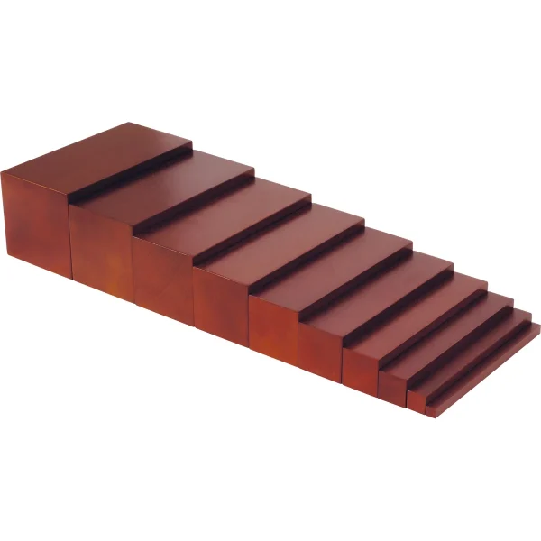 Montessori Escalier Marron — Eduplay jouet pédagogique maternelle