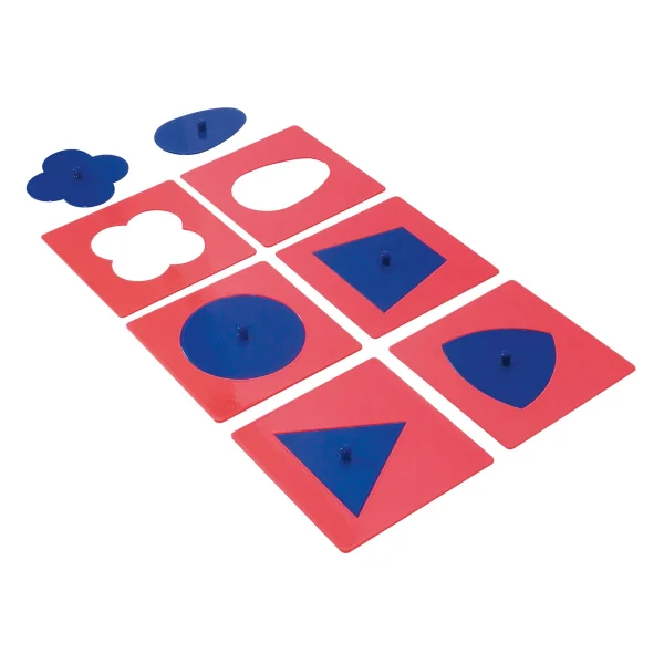 Montessori Inserts Métalliques — Eduplay jouet pédagogique maternelle