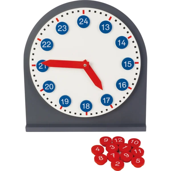 Montessori Horloge avec Chiffres Amovibles — Eduplay jouet pédagogique maternelle