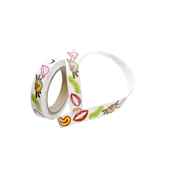 Stickers bouche sur rouleau, set de 600 — Jeu éducatif Eduplay pour la crèche