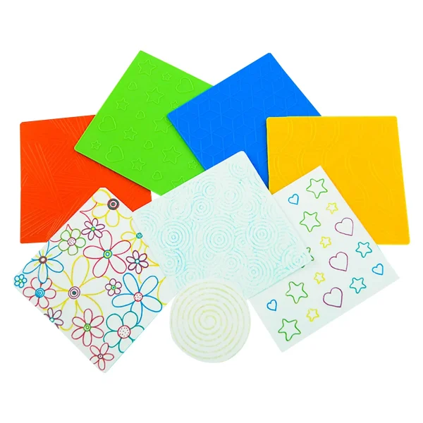 Plaques à Gaufrer Motifs — Eduplay jouet pédagogique maternelle