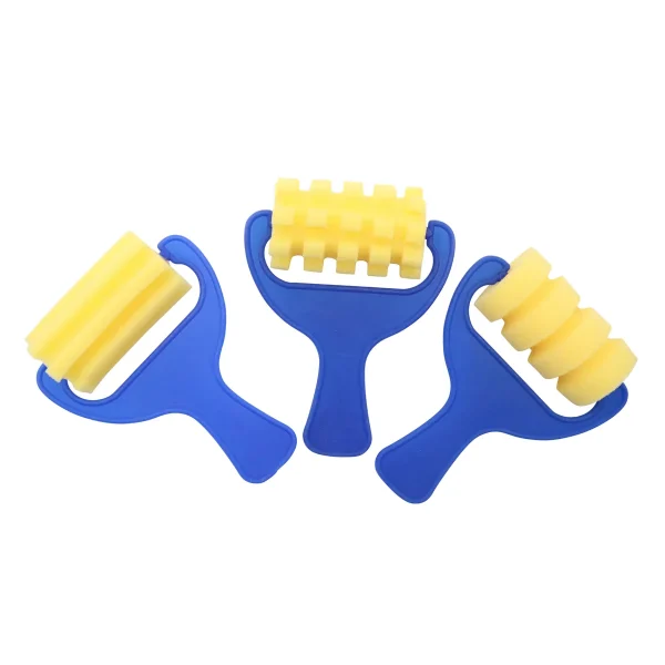 Rouleau à Motifs Set de 3 Jaune — Eduplay jouet pédagogique Maternelle