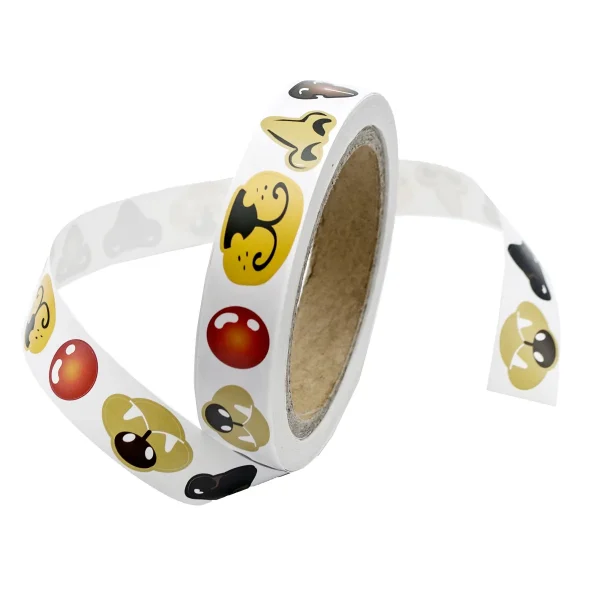 Stickers nez sur rouleau, set de 600 — Jeu éducatif Eduplay pour la crèche