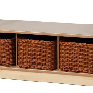 Millhouse PT602 Banc de rangement bas avec 3 paniers