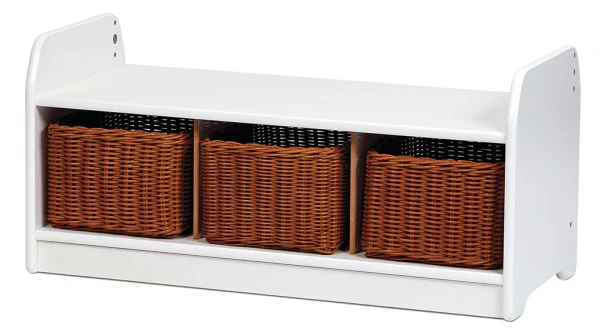 Unité de rangement basse pour espaces enfants — Jouet éducatif Millhouse École