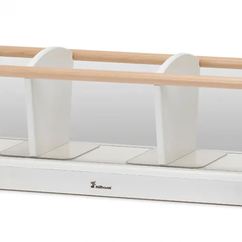 Étagère de rangement basse pour matériel de jeu et d'apprentissage — Jouet éducatif Millhouse École