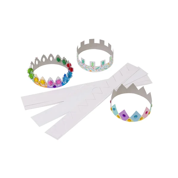 Couronnes en Papier Lot de 12 — Eduplay jouet pédagogique maternelle