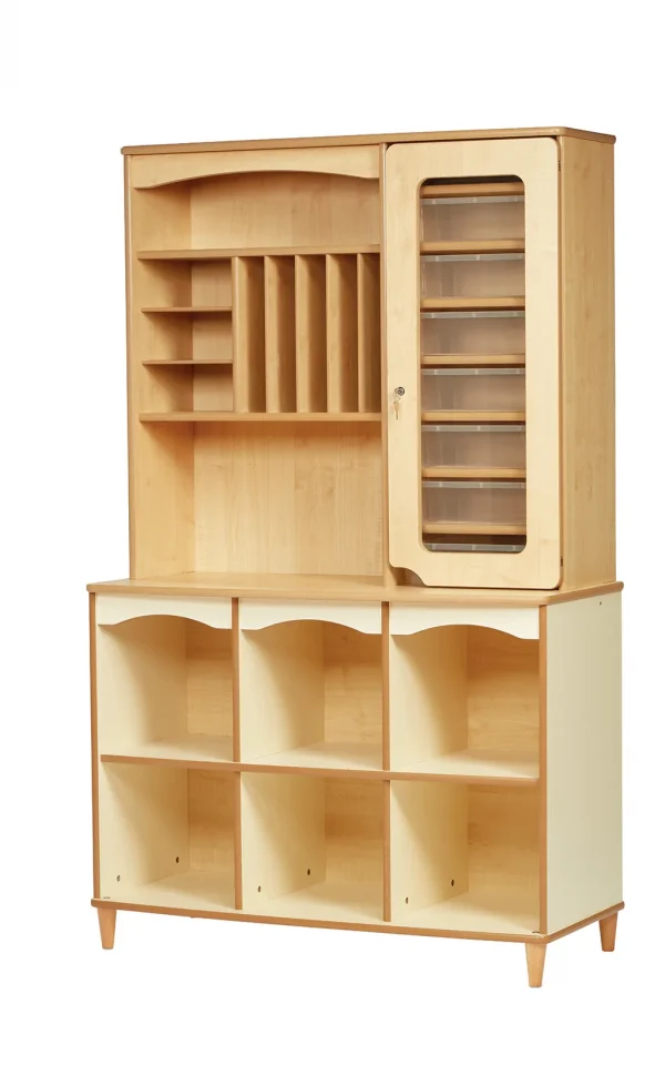 Poste de bricolage et espace de rangement sécurisé pour crèches & écoles — Millhouse jouet éducatif école