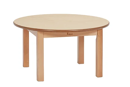 Petite table ronde (D750 x H460 mm) — Millhouse Lernspielzeug Schule