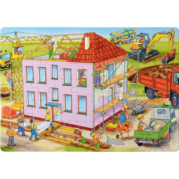 Puzzle Chantier — Eduplay jouet éducatif maternelle