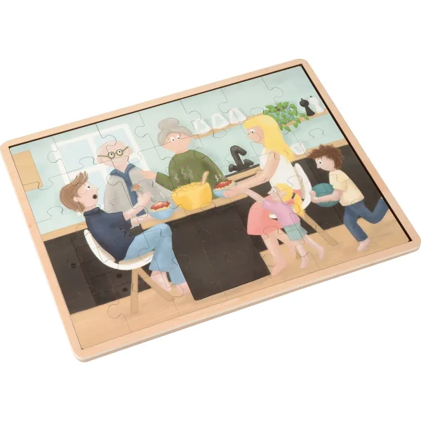 Puzzle Repas Multigénérationnel — Eduplay jouet pédagogique crèche
