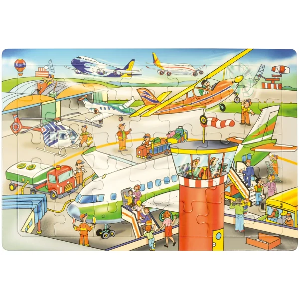 Puzzle Aéroport — Eduplay Jouet pédagogique Maternelle