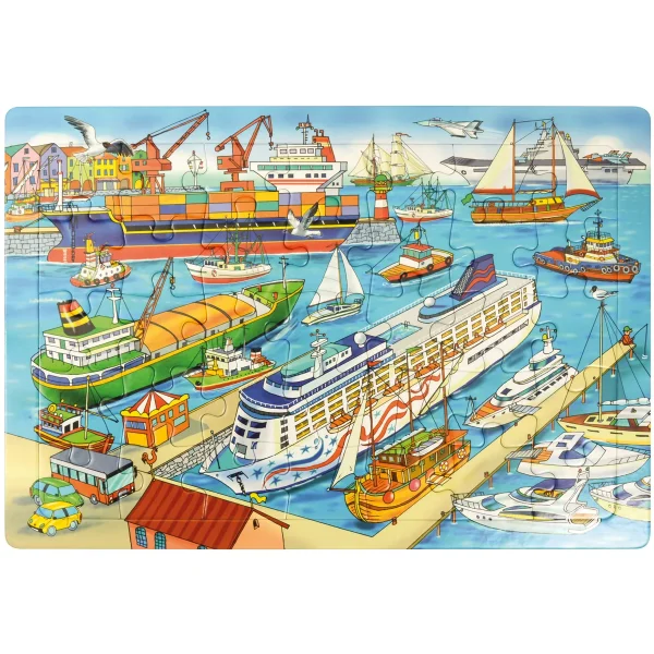 Puzzle Port — Eduplay Jouet pédagogique Maternelle