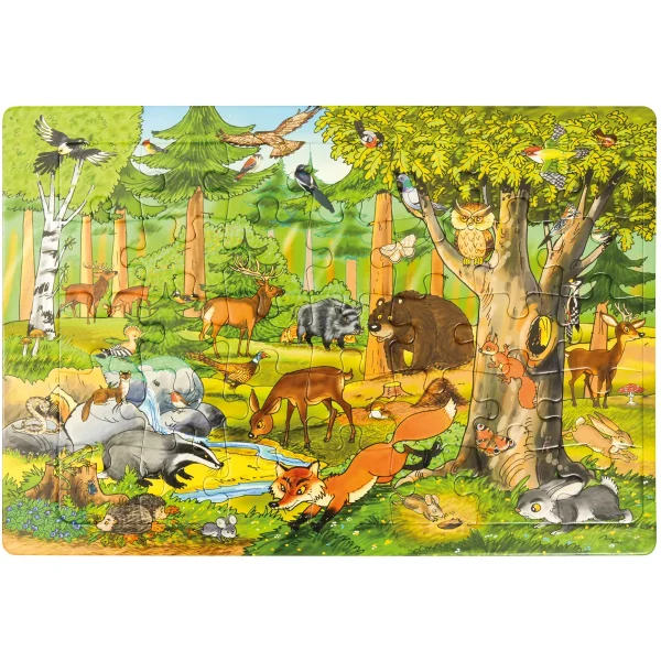 Puzzle Forêt — Eduplay Jouet pédagogique Maternelle