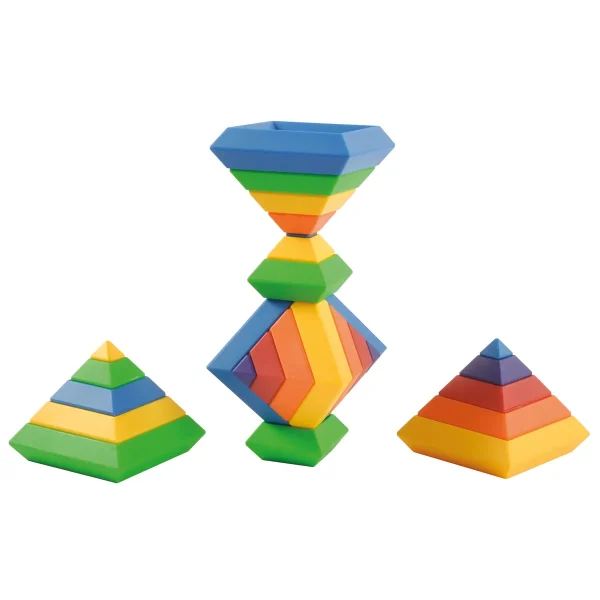 Kit construction pyramide — Eduplay jouet éducatif préscolaire