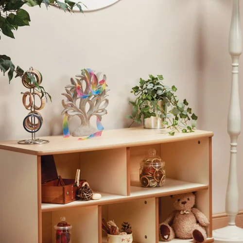 Étagère 5 Casiers pour Crèche & Maternelle — Millhouse Jouets Pédagogiques École