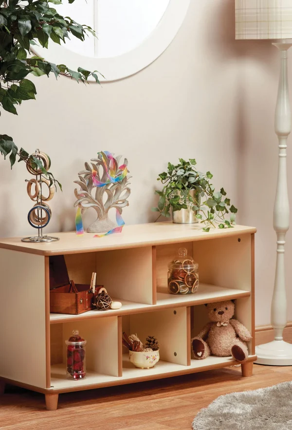 Étagère 5 Casiers pour Crèche & Maternelle — Millhouse Jouets Pédagogiques École