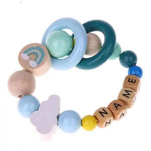 Hochet arc-en-ciel pour bébé