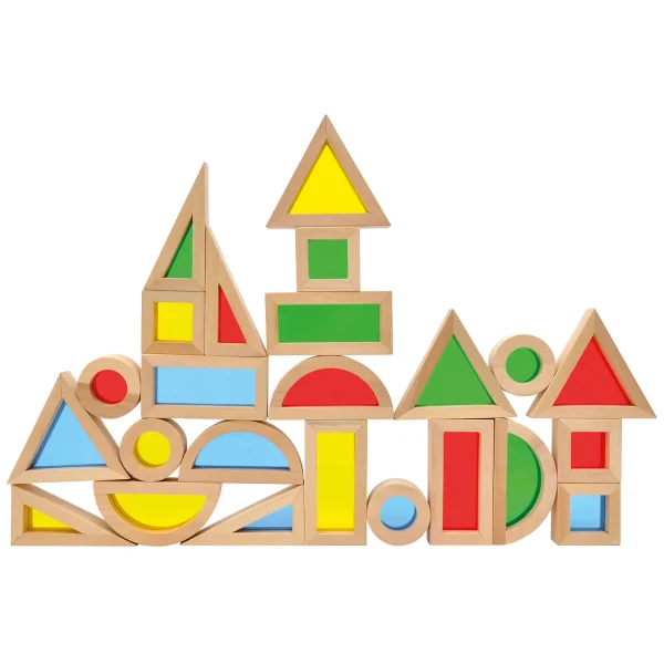 Blocs arc-en-ciel 24 pièces — Eduplay jeu pédagogique Maternelle