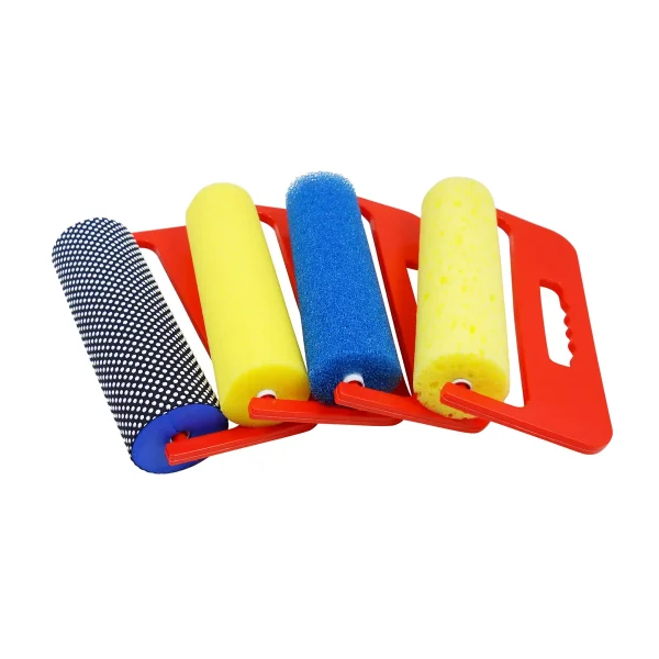 Rouleau Texturé Géant Set de 4 — Eduplay jouet pédagogique Maternelle