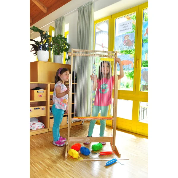 Grand métier à tisser — Eduplay jouet pédagogique crèche