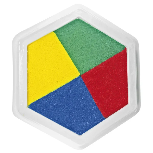 Grand tampon encreur 4 couleurs — Eduplay jeu pédagogique Kita
