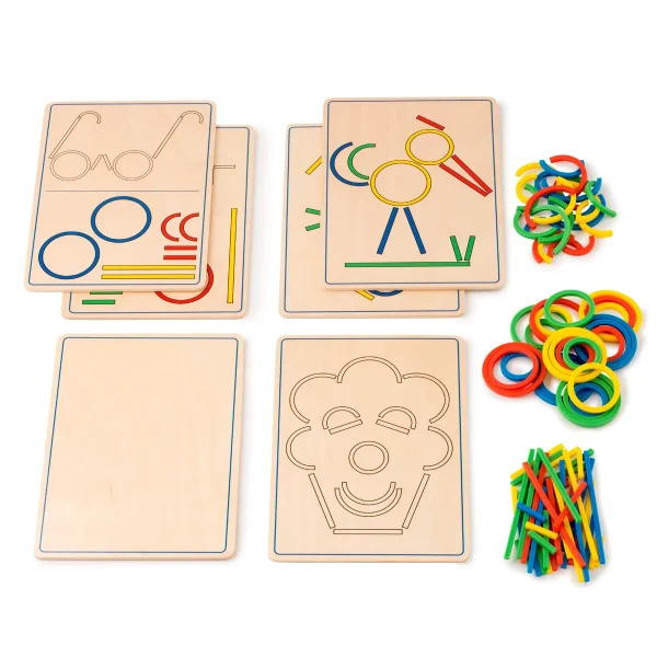 Anneaux et bâtons — Eduplay jeu pédagogique Kita