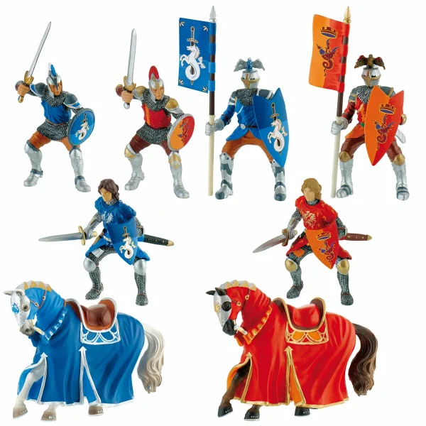 Lot de 8 Figurines Chevaliers — Jouet éducatif Eduplay