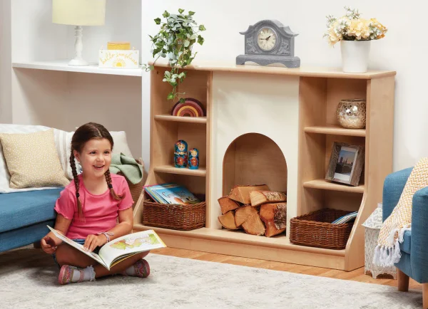 Cheminée de jeu - Jeu de rôle enfant — Millhouse jouet éducatif école