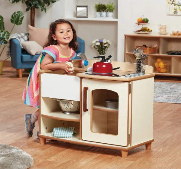 Cuisine de jeu de rôle pour crèche & maternelle à partir de 3 ans — Jouet éducatif Millhouse École