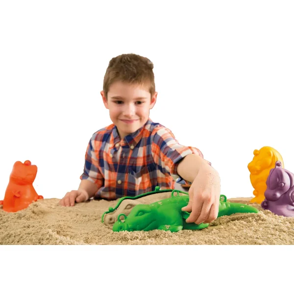 Moules à sable 3D grand modèle set de 4 extérieur — Eduplay jouet pédagogique crèche