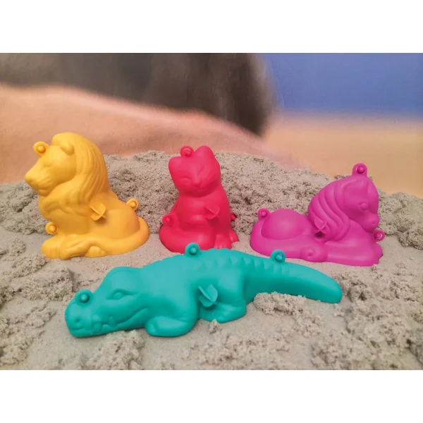 Moules à sable 3D petit modèle set de 4 intérieur — Eduplay jouet pédagogique crèche