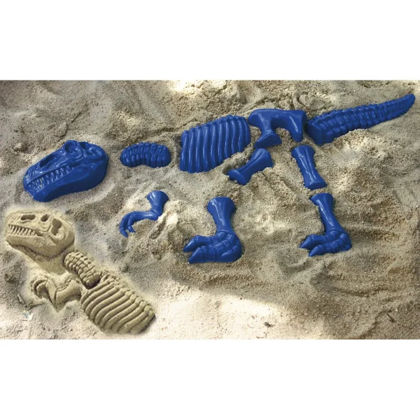 Moules à sable Tyrannosaurus Rex bleu — Eduplay jouet pédagogique pour la maternelle