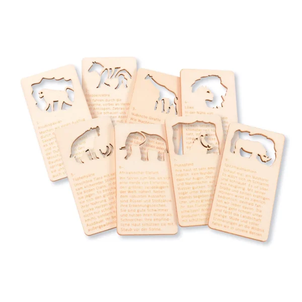Théâtre d'ombres Savane africaine — Eduplay jouet éducatif