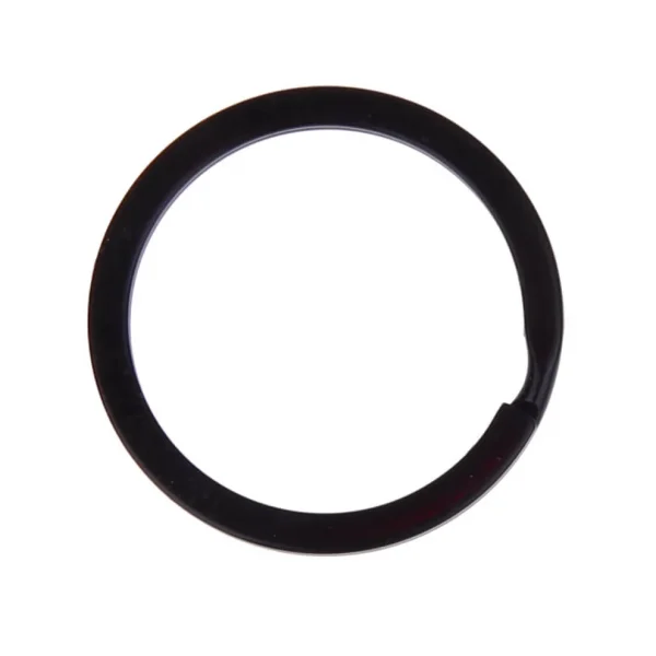 Porte-clés 25mm noir — Kiki-Ena Matériel de bricolage Bois naturel