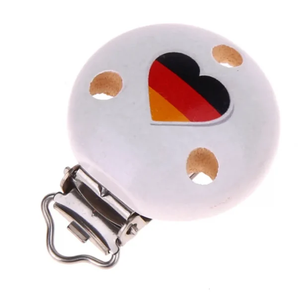 Attache-sucette Allemagne — Kiki-Ena Matériel de bricolage Bois naturel