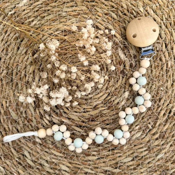 Attache-Sucette "Twist" • Kit de Bricolage — Kiki-Ena Matériel de Bricolage Bois Naturel