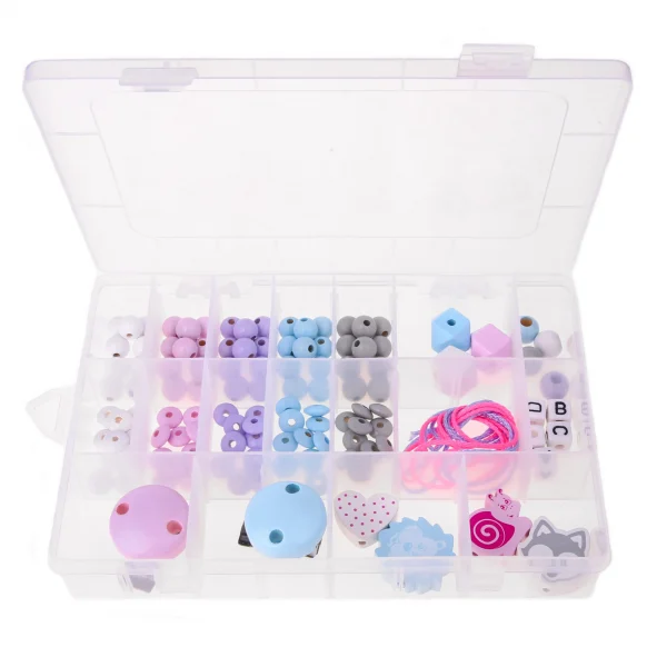 Kit de démarrage Chaînes de sucette pastel — Kiki-Ena Matériel de bricolage Bois naturel