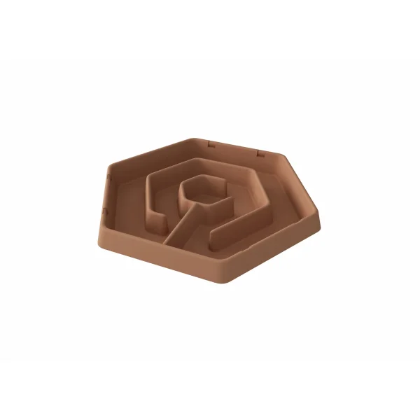 Plateau de jeu hexagonal Labyrinthe — Kiki-Ena Matériel créatif Bois naturel