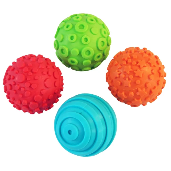 Ensemble de balles de modelage sensorielles 4 pièces — Jouet pédagogique Eduplay maternelle