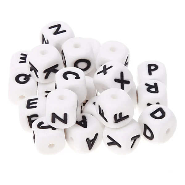 Lettres silicone 10 mm — Kiki-Ena Matériel de bricolage Bois naturel