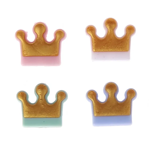 Motif silicone Couronne Or — Kiki-Ena Matériel de bricolage Bois naturel