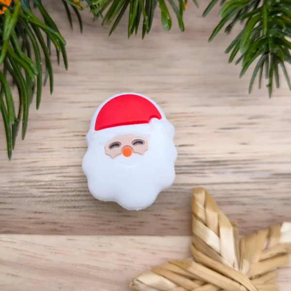 Motif silicone Père Noël — Kiki-Ena Loisirs créatifs Bois naturel