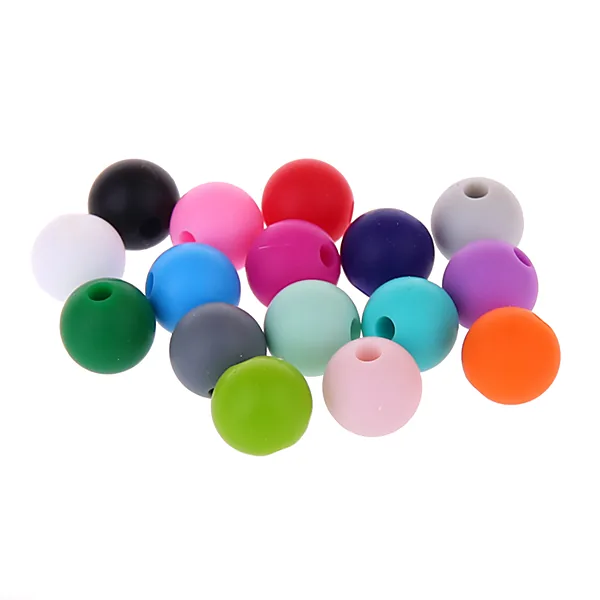 Perle silicone 9 mm — Kiki-Ena Matériel de bricolage Bois naturel
