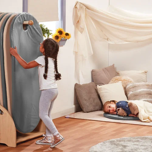 Slumberstore Matelas autoportants en gris/crème — Millhouse Jouets éducatifs École