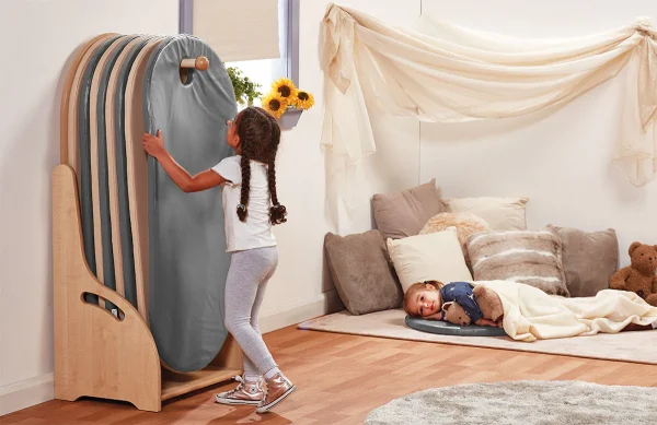 Slumberstore Matelas autoportants en gris/crème — Millhouse Jouets éducatifs École