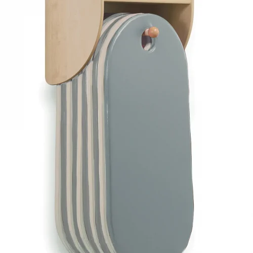 Slumberstore Matelas muraux en gris/crème — Millhouse Jouets éducatifs École