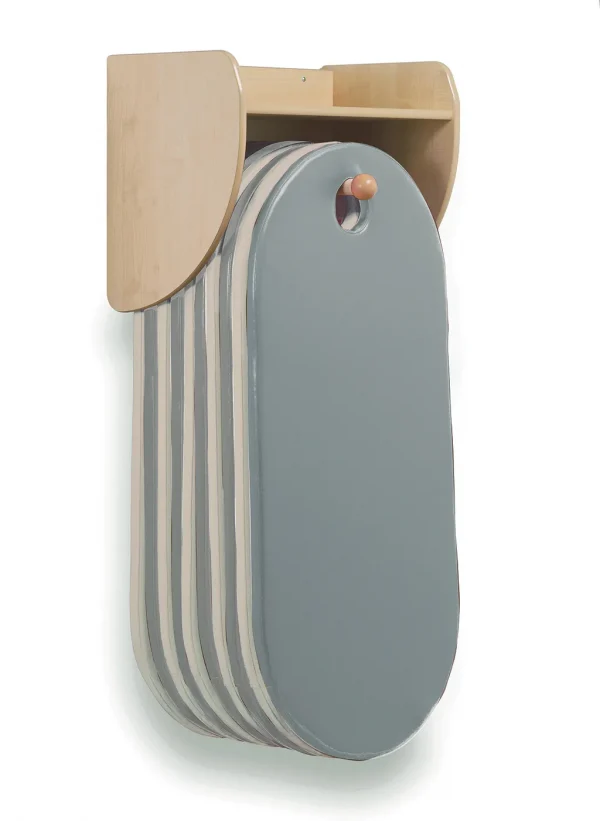 Slumberstore Matelas muraux en gris/crème — Millhouse Jouets éducatifs École