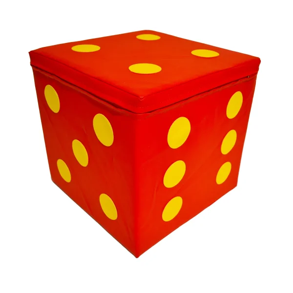 Cube Soft 30 x 30 x 30 cm rouge — Eduplay Jouet pédagogique Crèche